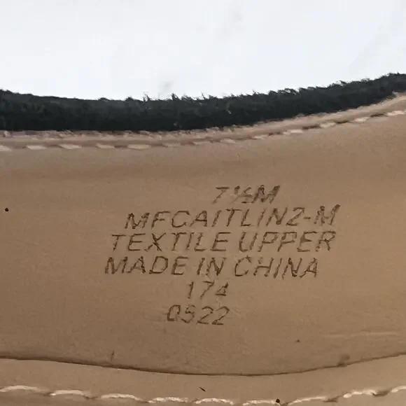 MARC FISHER ZALA BLOCK HEEL POINTY TOE HEEL WOMENS BLACK SUEDE SIZE 7 1/2 MEDIUM - Picture 11 of 12